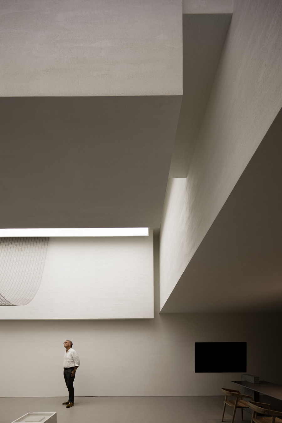 BIM建筑|ANBONG HOME 艺术涂料展厅 / 艾克建筑设计