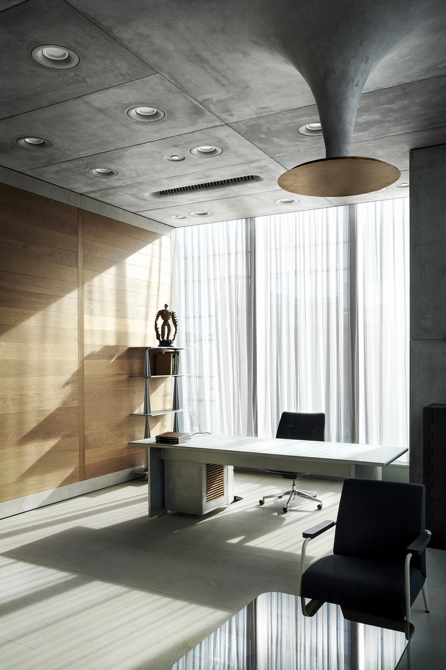 BIM建筑|光影之画——港丰发展总部 / 设计集人