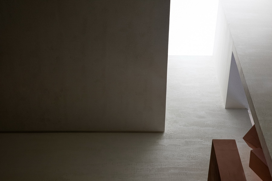 BIM建筑|ANBONG HOME 艺术涂料展厅 / 艾克建筑设计