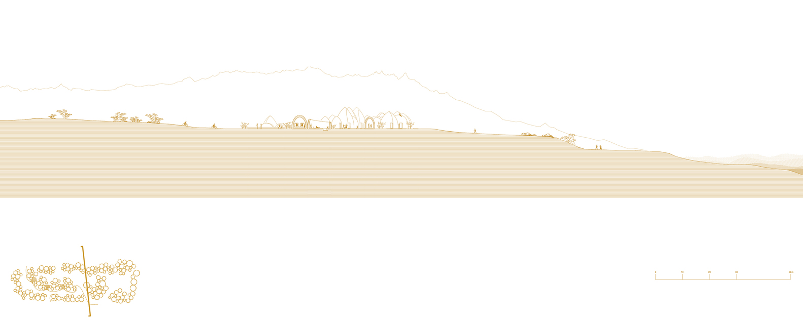 BIM建筑|霍尔木兹岛“存在感”系列：Majara居住区 / ZAV Architects