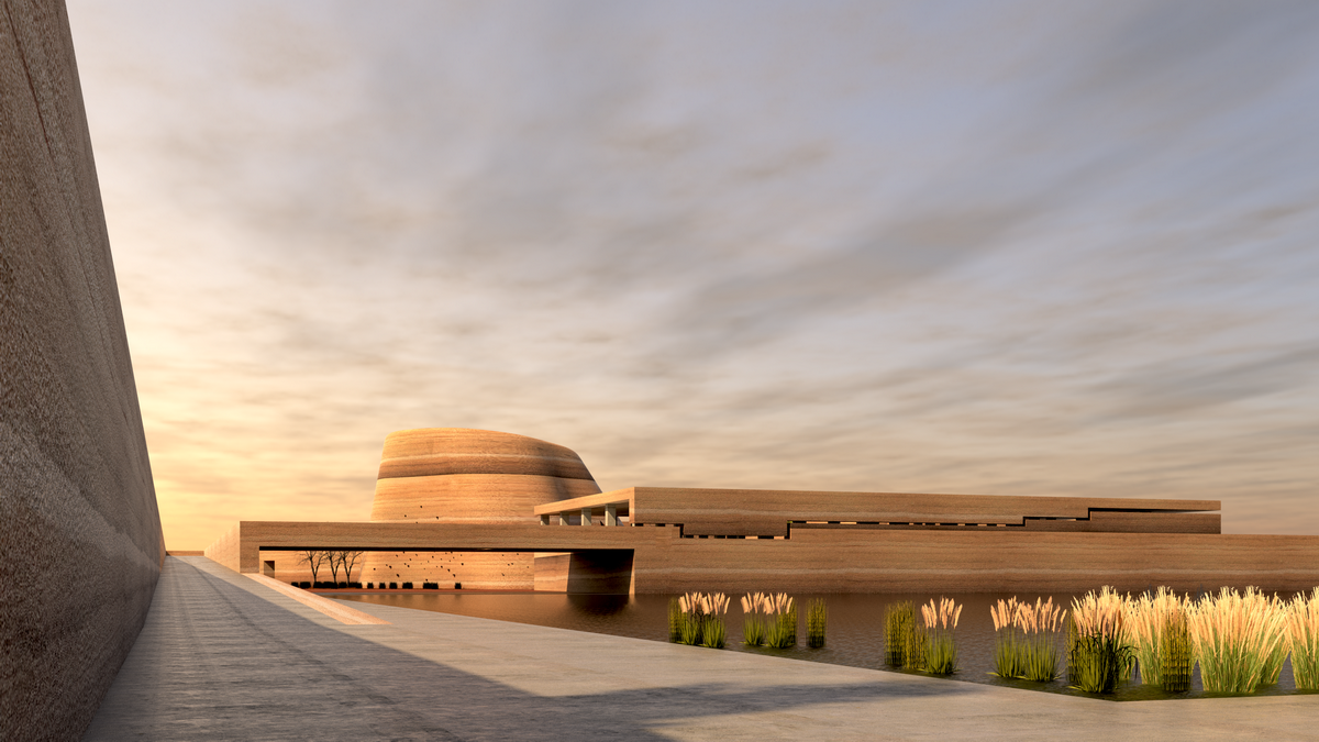 BIM建筑|“酒庄”注释——烽火台叙 / 平时建筑事务所