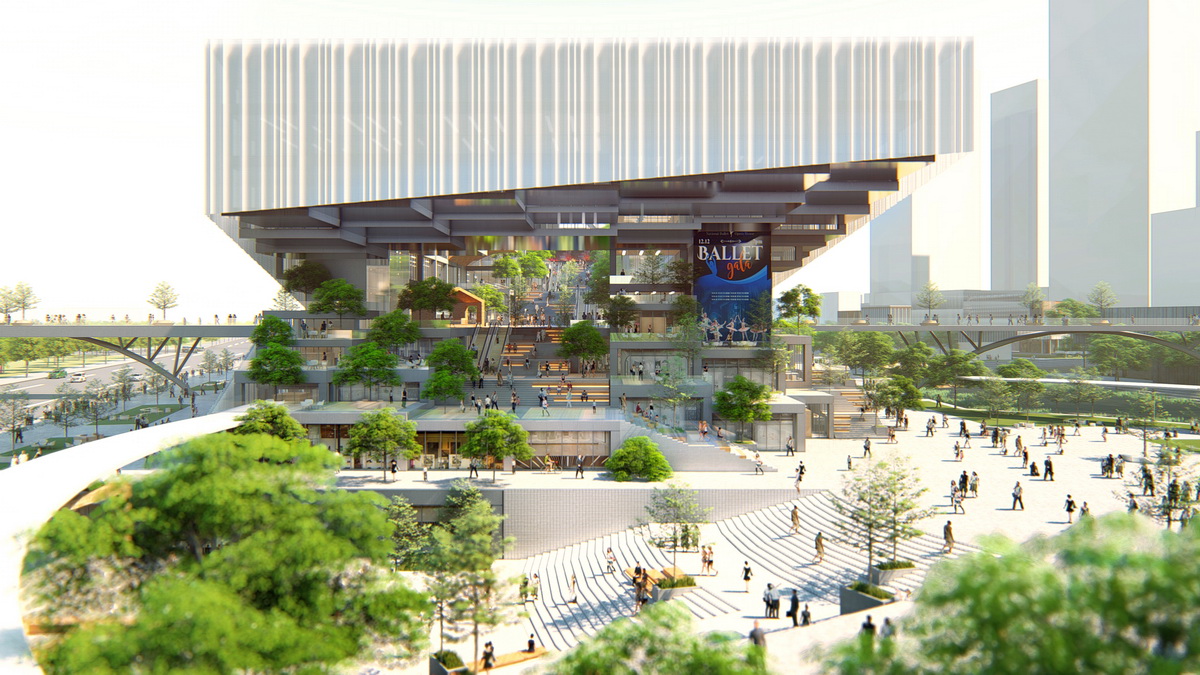 BIM建筑|深圳市文化馆新馆中标方案——文化方舟 / 局内建筑+中建科技