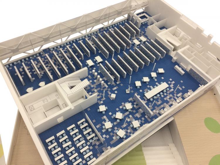 BIM建筑|Librio行桥：扭转与堆叠 / 三上建筑事务所