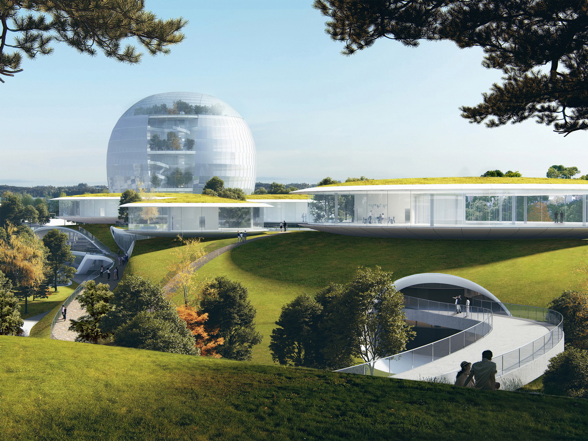 BIM建筑|MAD新作：嘉兴“森林中的火车站”