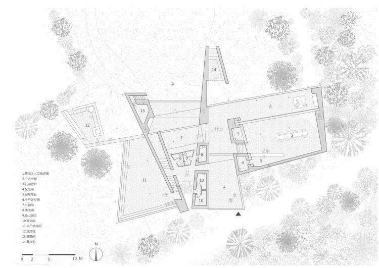 BIM建筑|Hylla落云自然体验中心：模糊的边界 / gad