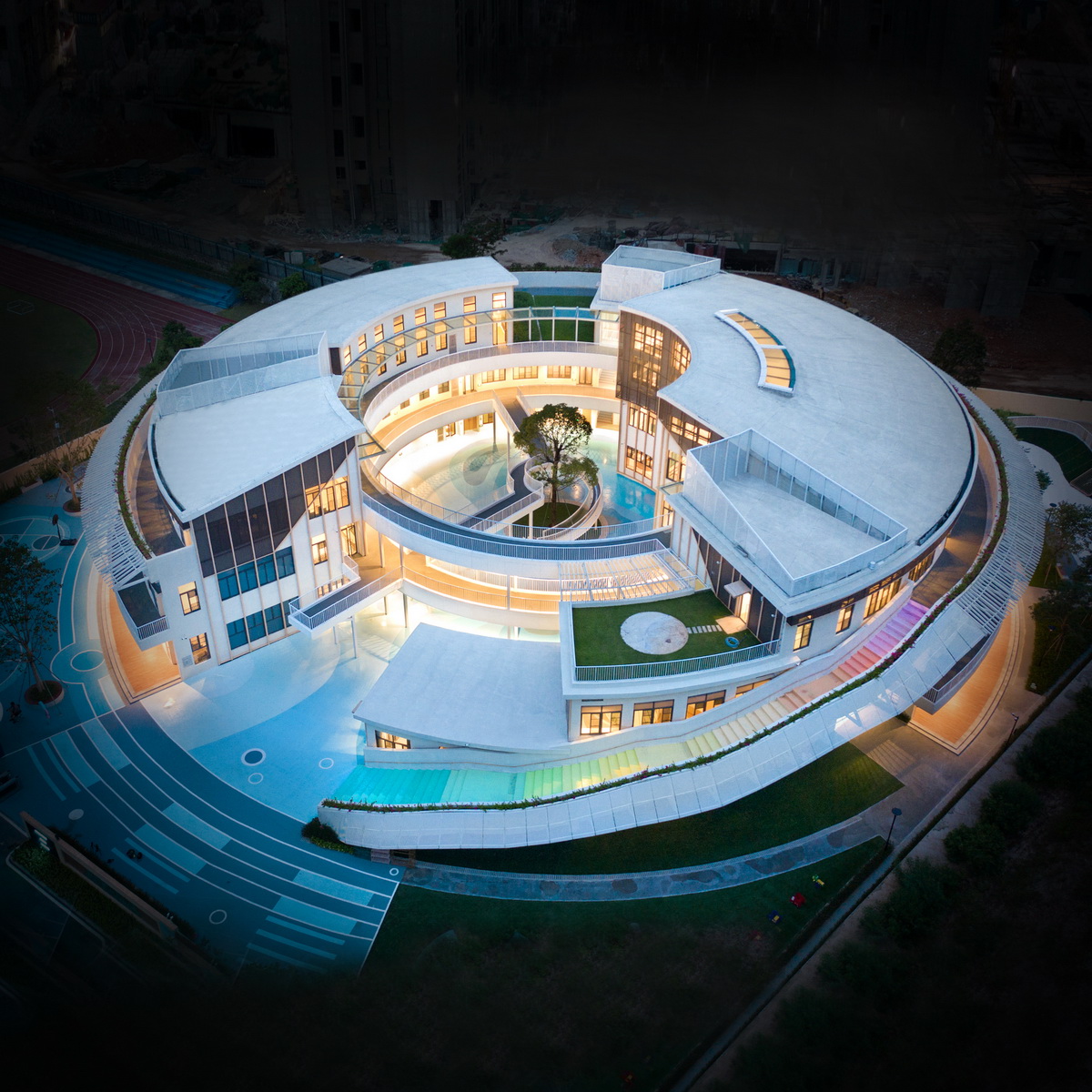 BIM建筑|圣果（誉山国际）幼儿园 / 迪卡幼儿园设计中心