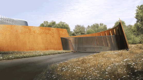 BIM建筑|格里姆肖为高铁2号线通风井设计雕塑金属外壳