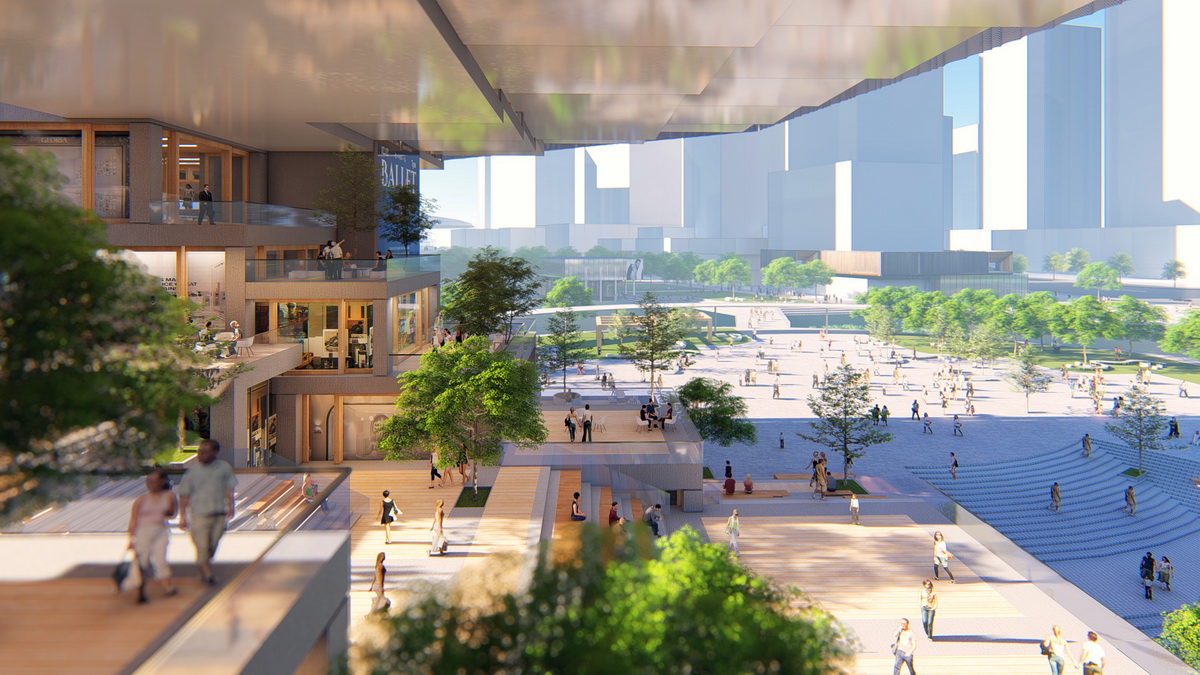 BIM建筑|深圳市文化馆新馆中标方案——文化方舟 / 局内建筑+中建科技