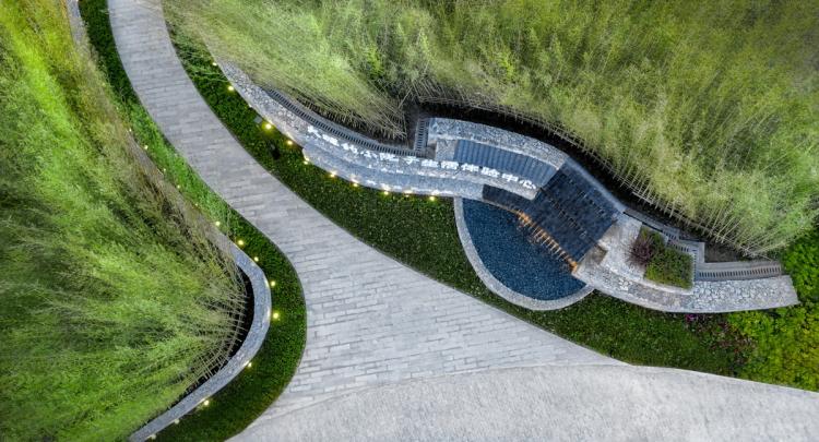 BIM建筑|大理的小院子中区生活体验中心景观设计 / MANG漫格景观