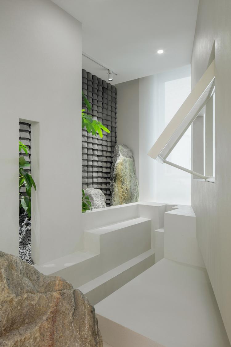 BIM建筑|心境离错，内外之间-璞舍茶室设计 / 介介工作室