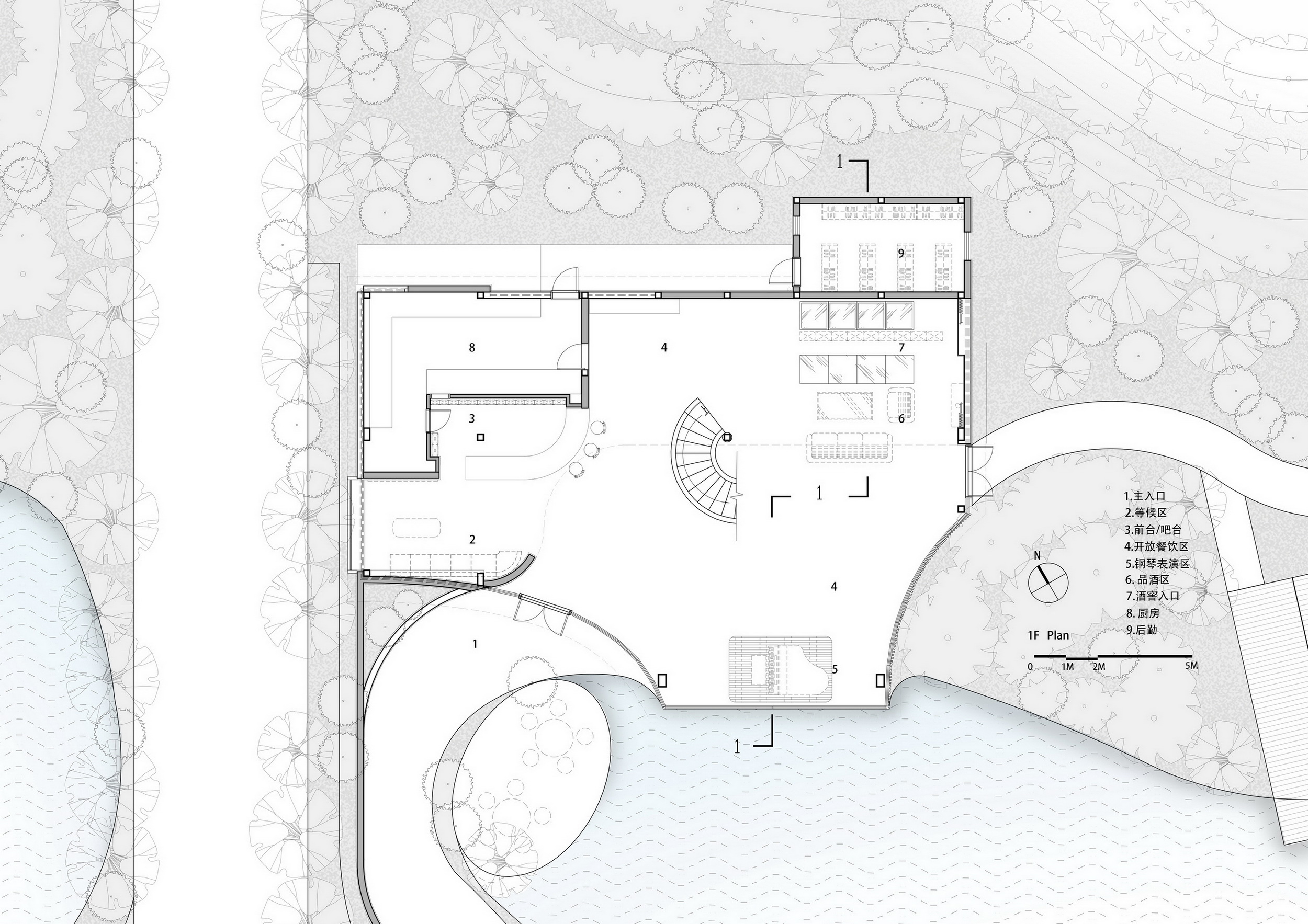 BIM建筑|南昆秘境艺术餐厅 / 城外建筑