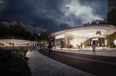 BIM建筑|扎哈工作室展示莫斯科地铁站设计-BIM建筑网