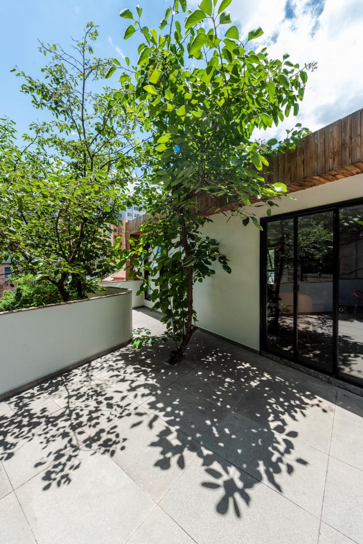 BIM建筑|长空创作办公楼：农耕自然般的静谧与优雅 / 长空创作