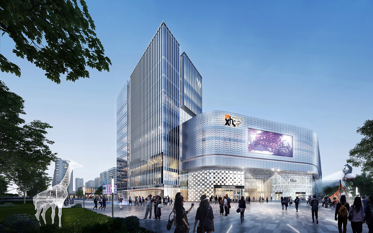 BIM建筑|大家新鸿万锦城 / 帝奥·墨度 MUDO Architects