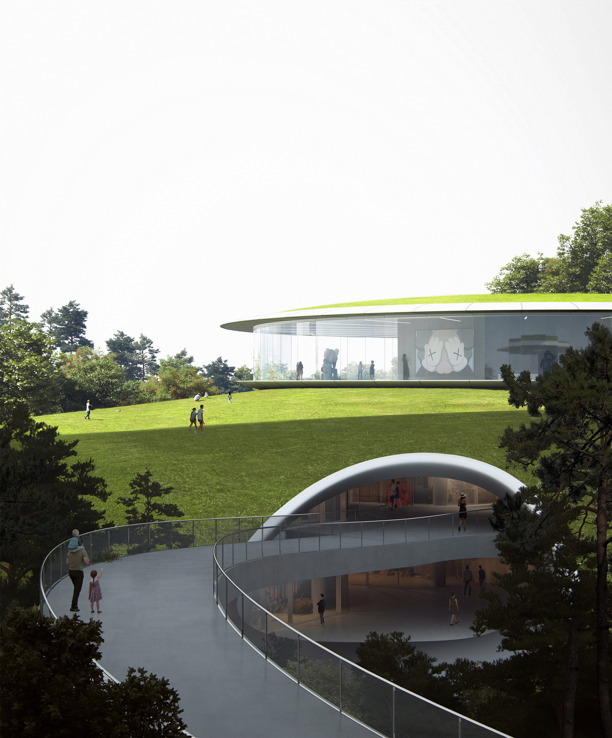 BIM建筑|MAD新作：嘉兴“森林中的火车站”