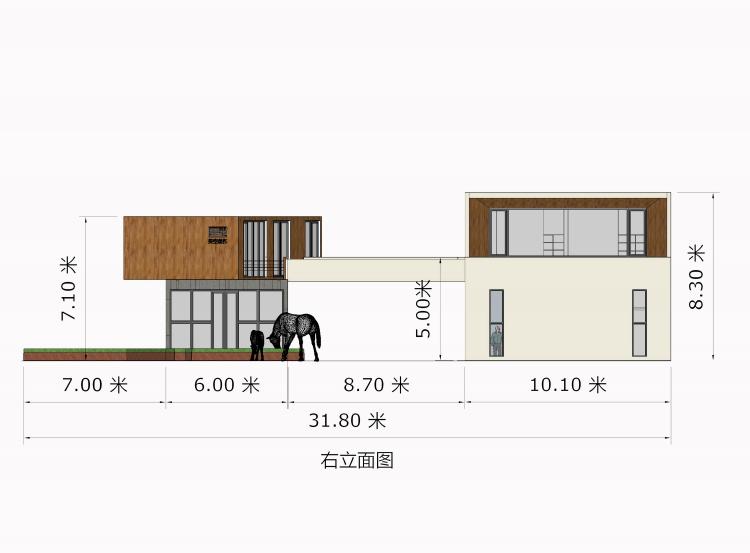 BIM建筑|长空创作办公楼：农耕自然般的静谧与优雅 / 长空创作