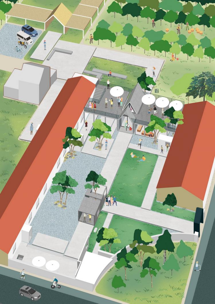 BIM建筑|永智农场&户粒咖啡二期 / 十一空间设计