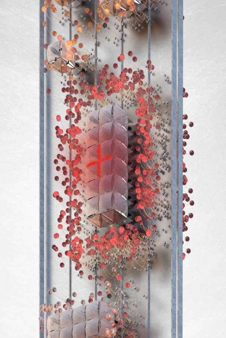 BIM建筑|2020基准杯一等奖 | 疫情之下的超级寓所磁悬浮计划