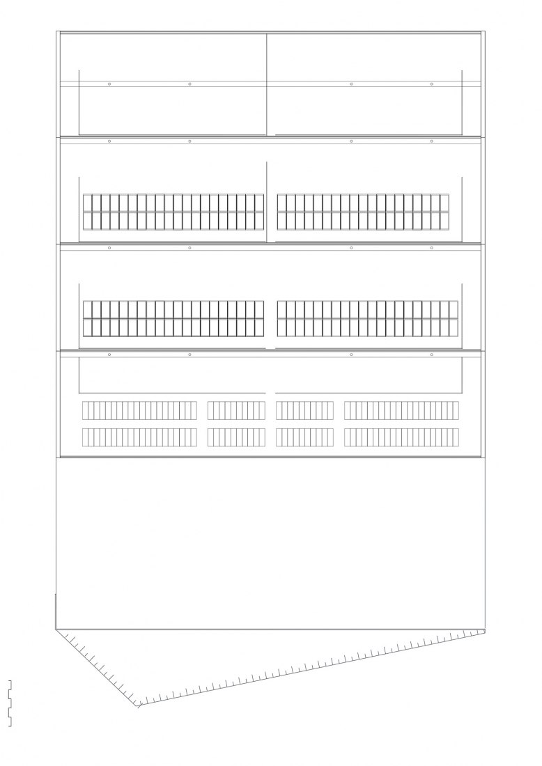 BIM建筑|红砖石外墙的半地下体育场 | CAMP DEL FERRO 体育中心