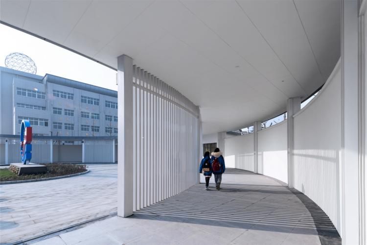 BIM建筑|乡村振兴之乡镇中学改造-全椒县新锐古河中学 / 上海思序建筑规划设计