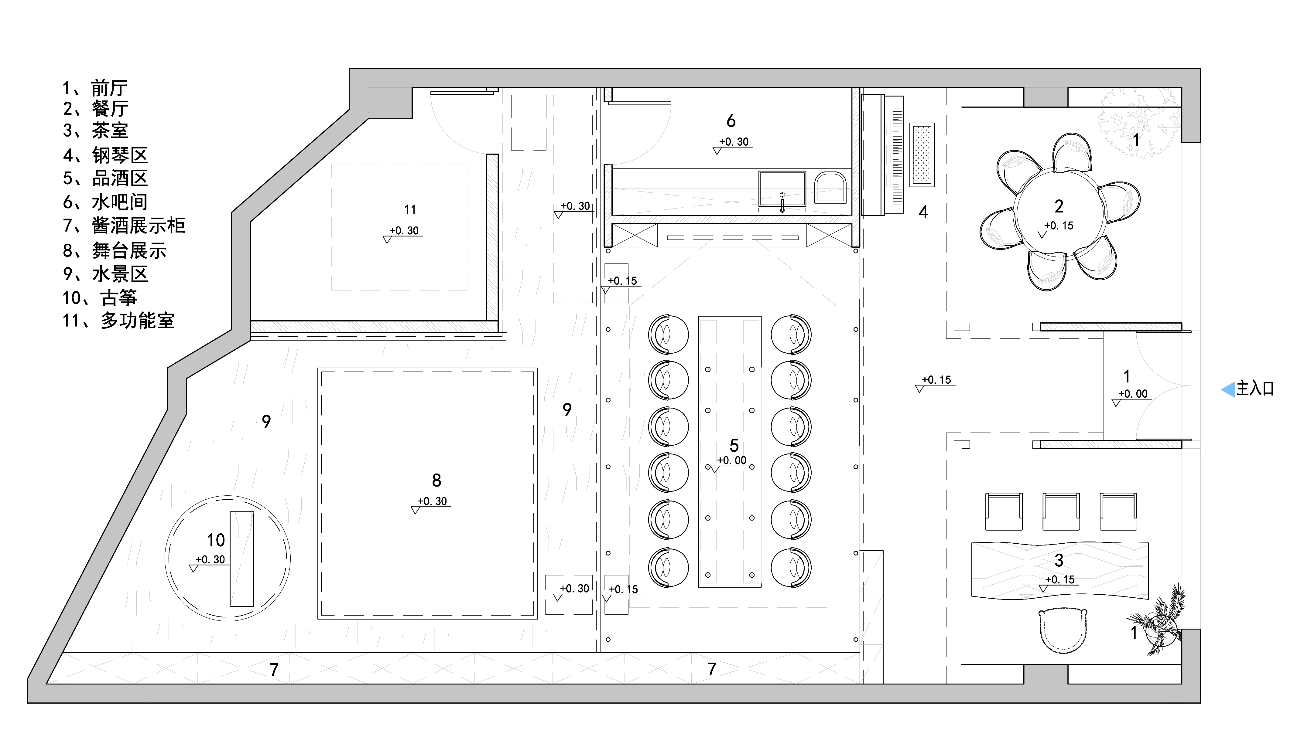 BIM建筑|上海徐汇“有间酒堂” / DCDSAA淀川建筑事务所