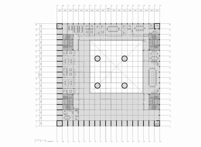BIM建筑|经典项目：光与混凝土的故事 | 格拉纳达储蓄银行总部
