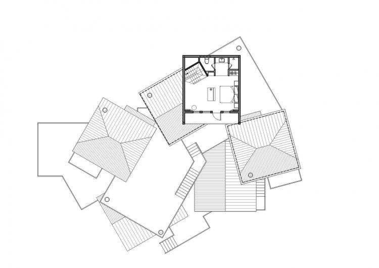 BIM建筑|杭州开元森泊度假酒店“树屋”：簇拥推搡的“小矮人” / 王晖建筑工作室
