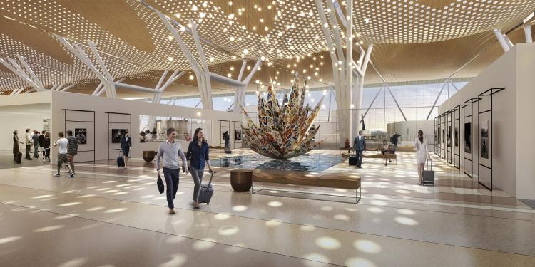 BIM建筑|瓜达拉哈拉机场2号航站楼：CRTKL为墨西哥古城打造净零交通枢纽