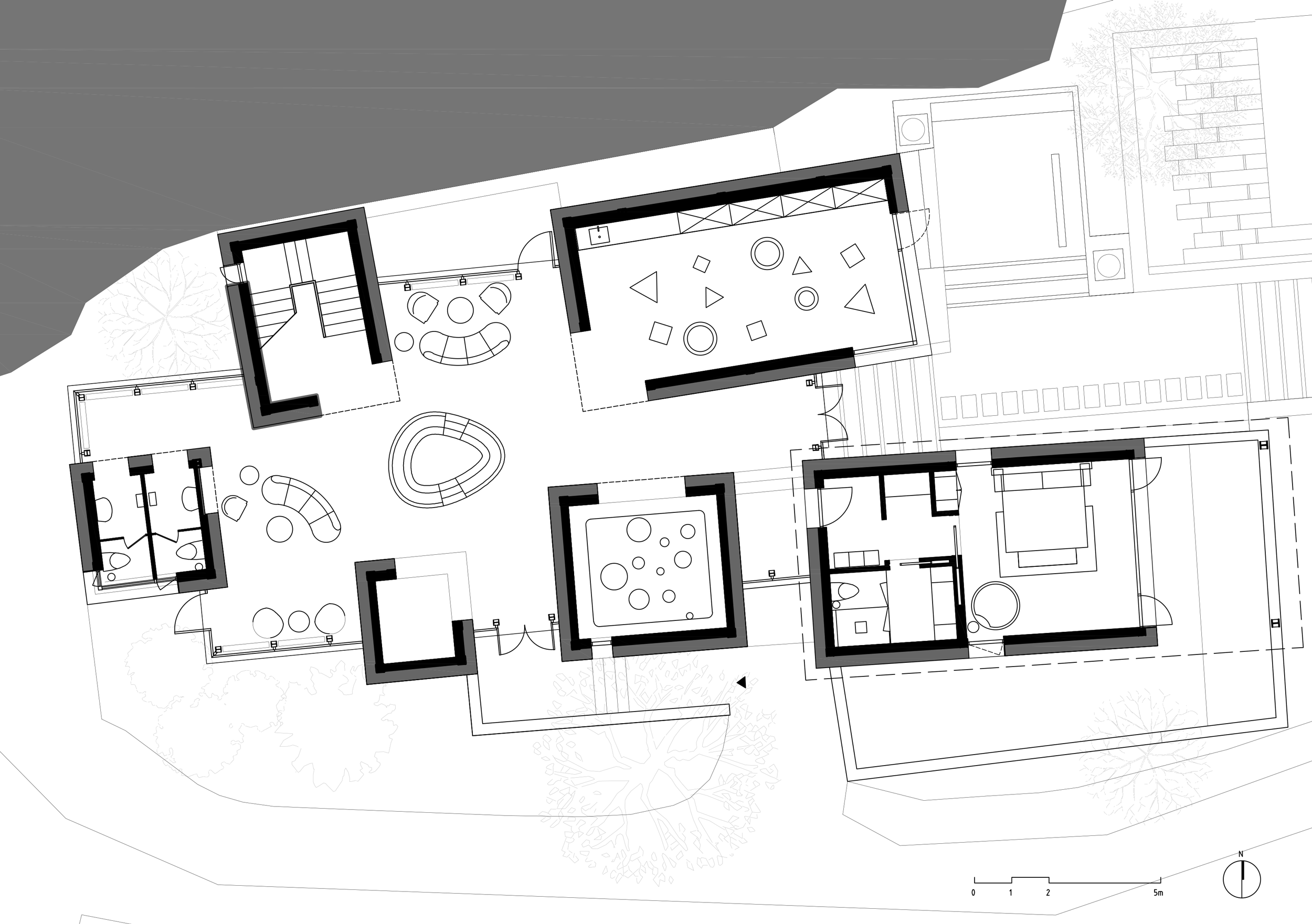 BIM建筑|十二个宅基地的新生：泰安东西门村活化更新 / 孟凡浩-gad · line+ studio