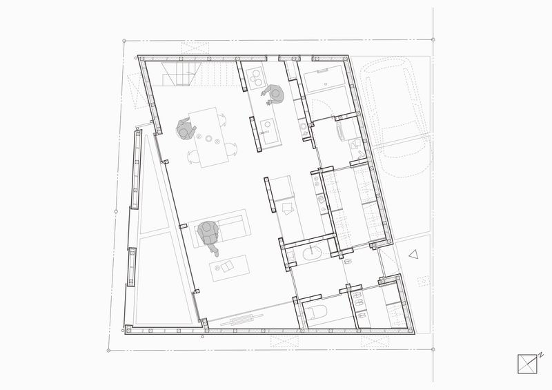 BIM建筑|日本密集住宅区的房屋空间巧思 | 日本独立住宅