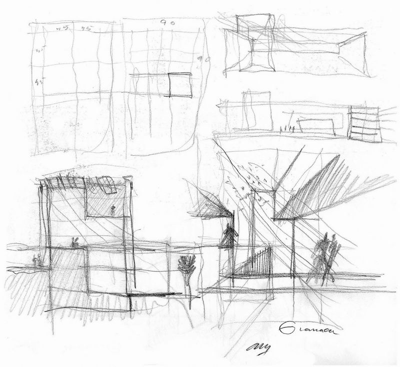 BIM建筑|经典项目：光与混凝土的故事 | 格拉纳达储蓄银行总部