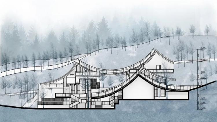 BIM建筑|2020建筑新人赛TOP 100 | 趣味屋顶 爱发呆的重大女孩设计了一场好玩的梦