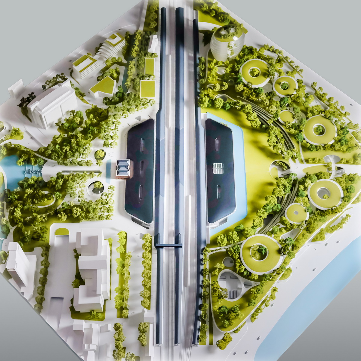 BIM建筑|MAD新作：嘉兴“森林中的火车站”