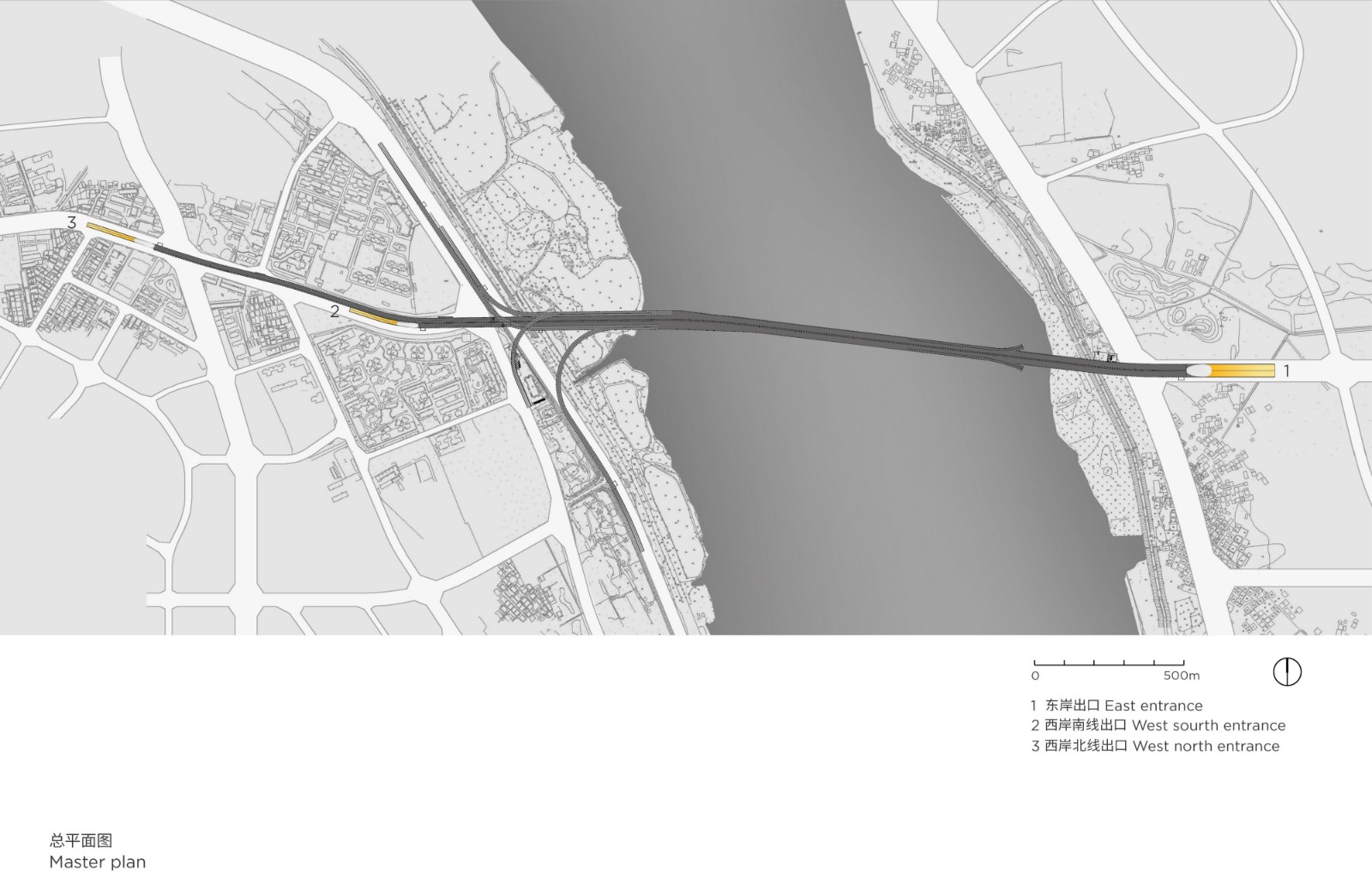BIM建筑|海口文明东隧道光过渡设计：优雅纯洁的白色贝壳 / 槃达中国