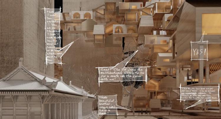 BIM建筑|2020霍普杯一等奖解读：《古城起搏器》，城市乌托邦