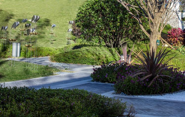 BIM建筑|大理的小院子中区生活体验中心景观设计 / MANG漫格景观