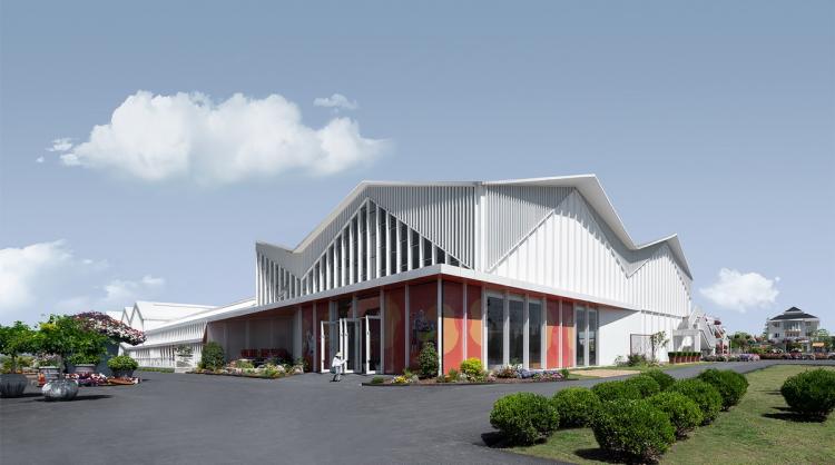 BIM建筑|园艺家旗舰店——世界花园大会花园中心 / 森上建筑设计