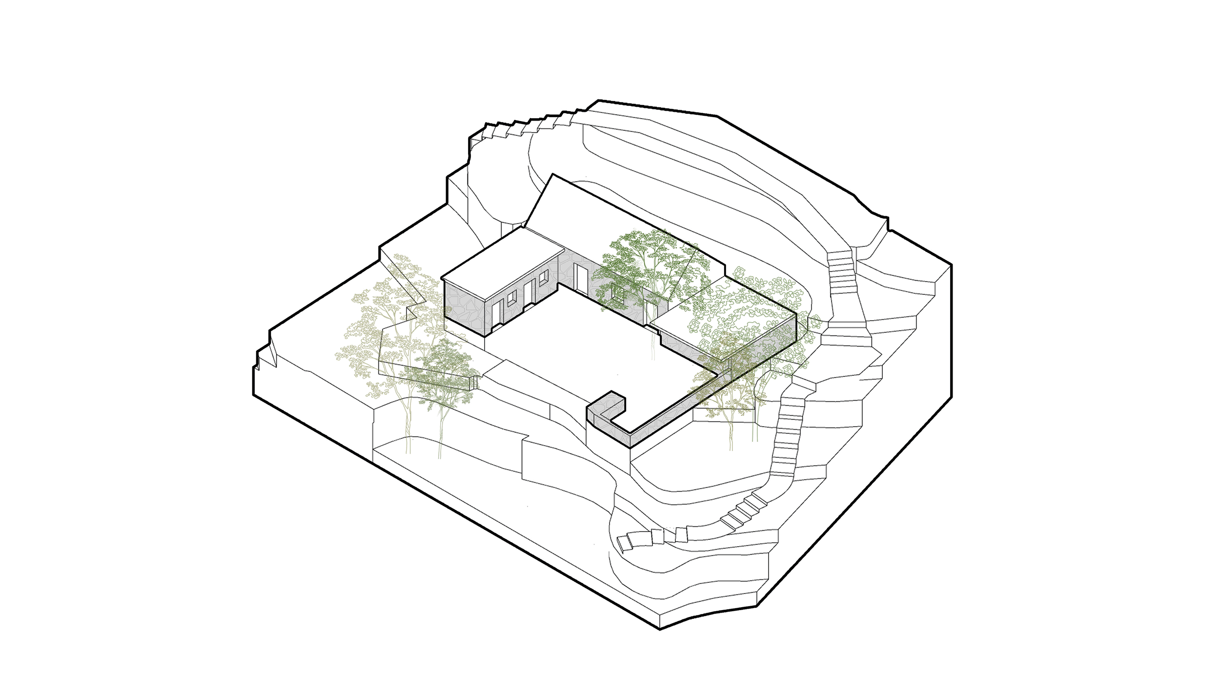 BIM建筑|十二个宅基地的新生：泰安东西门村活化更新 / 孟凡浩-gad · line+ studio