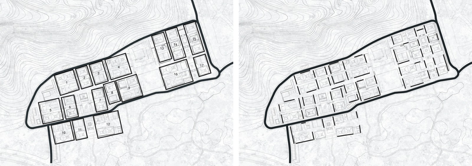 BIM建筑|良渚邱家坞大师村 / 中联·左右建筑