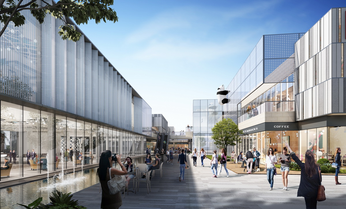 BIM建筑|大家新鸿万锦城 / 帝奥·墨度 MUDO Architects