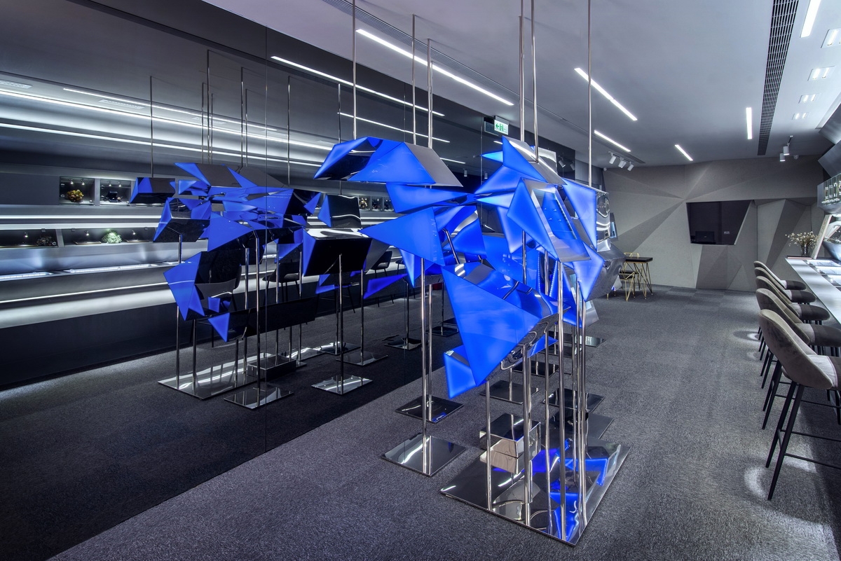 BIM建筑|环世钻石台北店Every Pieces of Mine，台北 / 平介设计