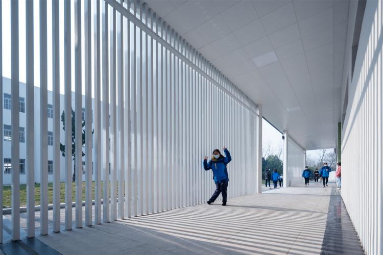 BIM建筑|乡村振兴之乡镇中学改造-全椒县新锐古河中学 / 上海思序建筑规划设计