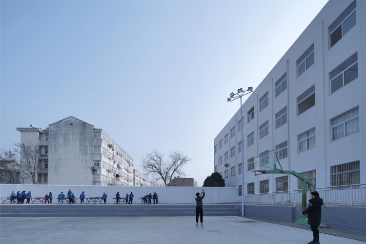 BIM建筑|乡村振兴之乡镇中学改造-全椒县新锐古河中学 / 上海思序建筑规划设计