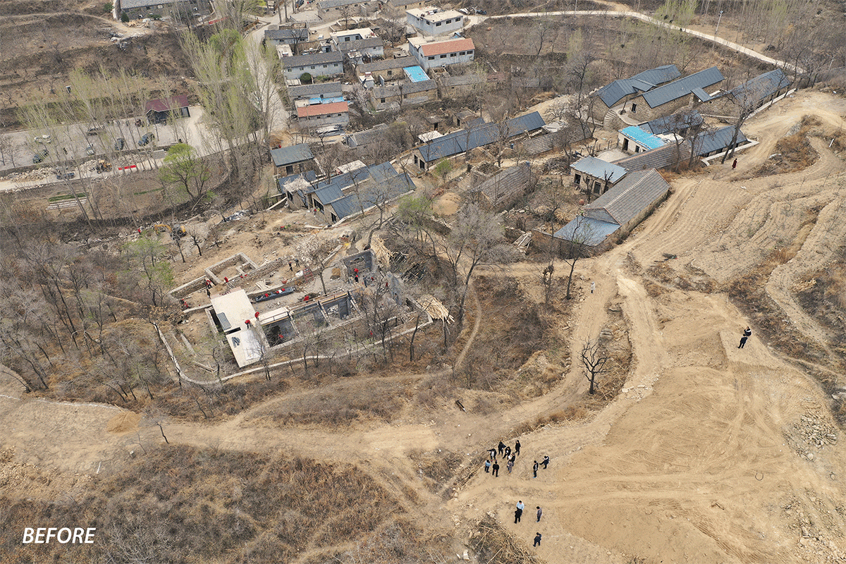 BIM建筑|十二个宅基地的新生：泰安东西门村活化更新 / 孟凡浩-gad · line+ studio