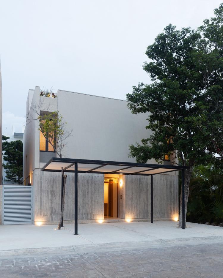 BIM建筑|Risch住宅，墨西哥 / Kiltro Polaris Arquitectura