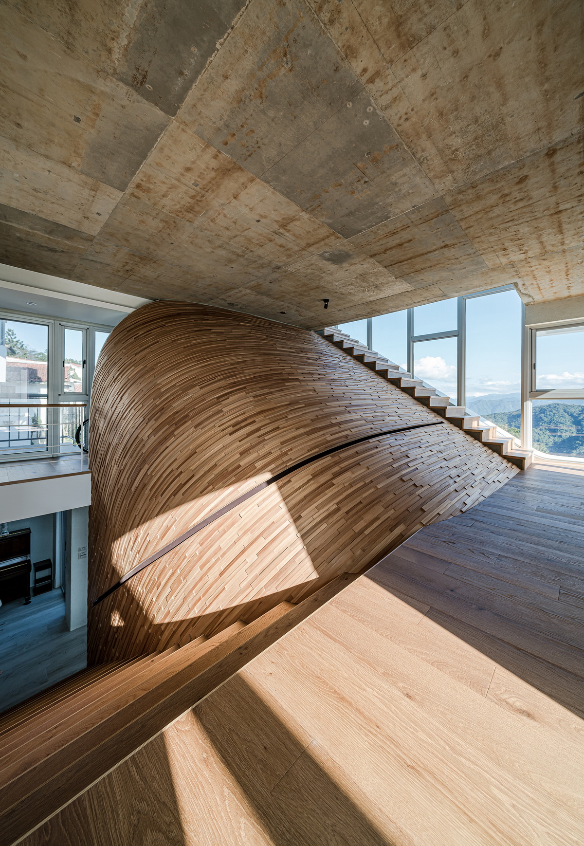 BIM建筑|山岚居 / 行一建筑