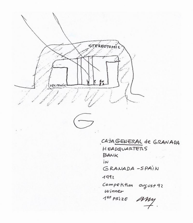 BIM建筑|经典项目：光与混凝土的故事 | 格拉纳达储蓄银行总部