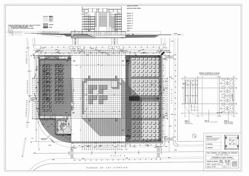 BIM建筑|经典项目：光与混凝土的故事 | 格拉纳达储蓄银行总部