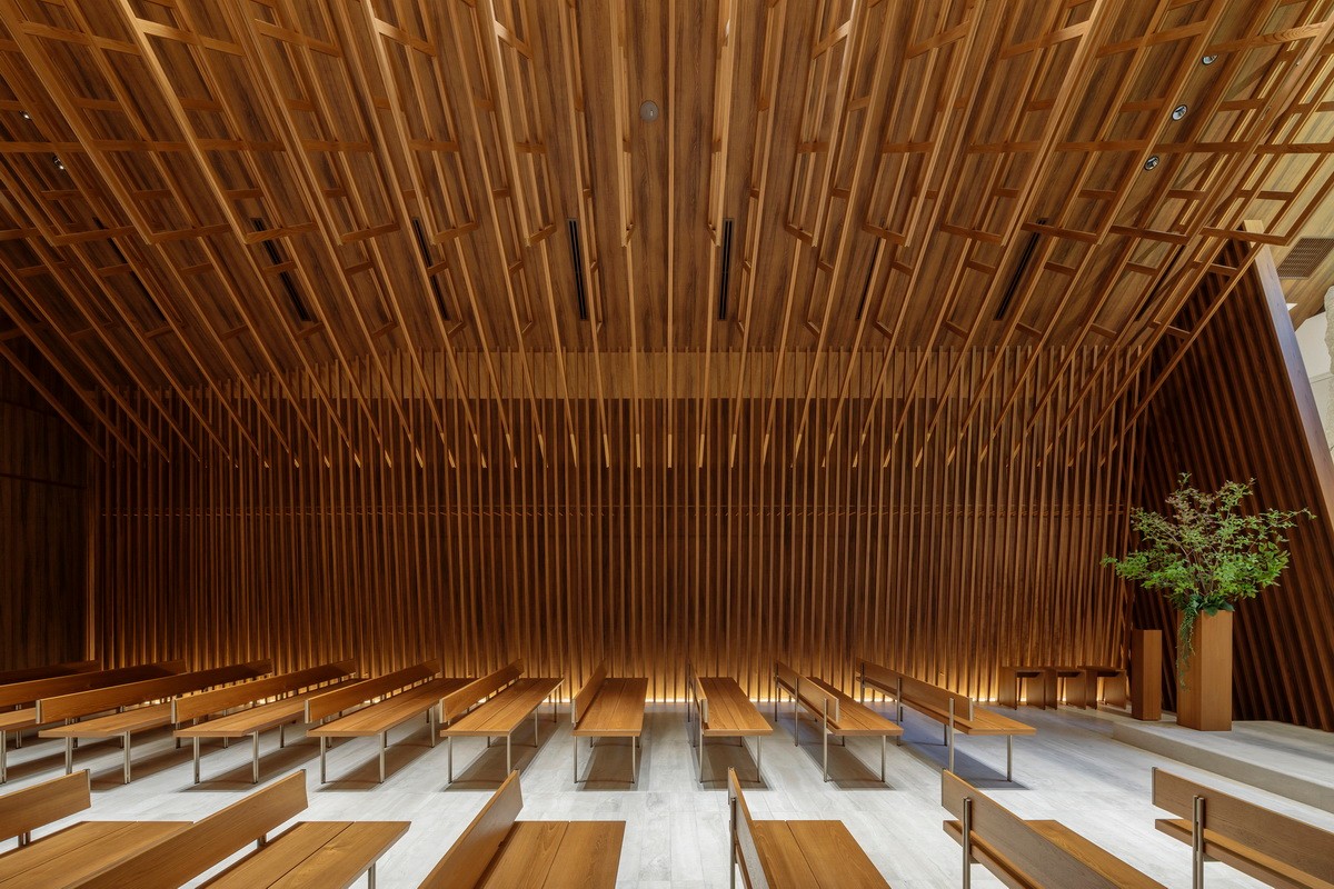 BIM建筑|京都威斯汀都酒店小教堂修复 / KATORI archi+design associates