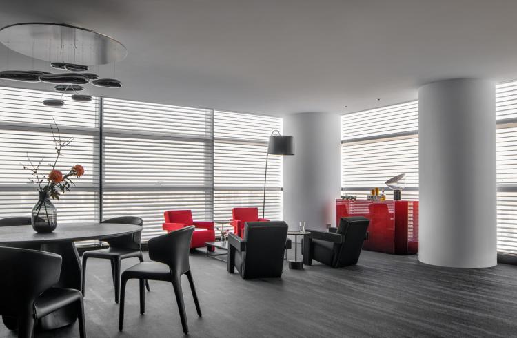 BIM建筑|泊通投资办公设计：空间情绪触发高效引擎 / 高志强，AFFD设计事务所